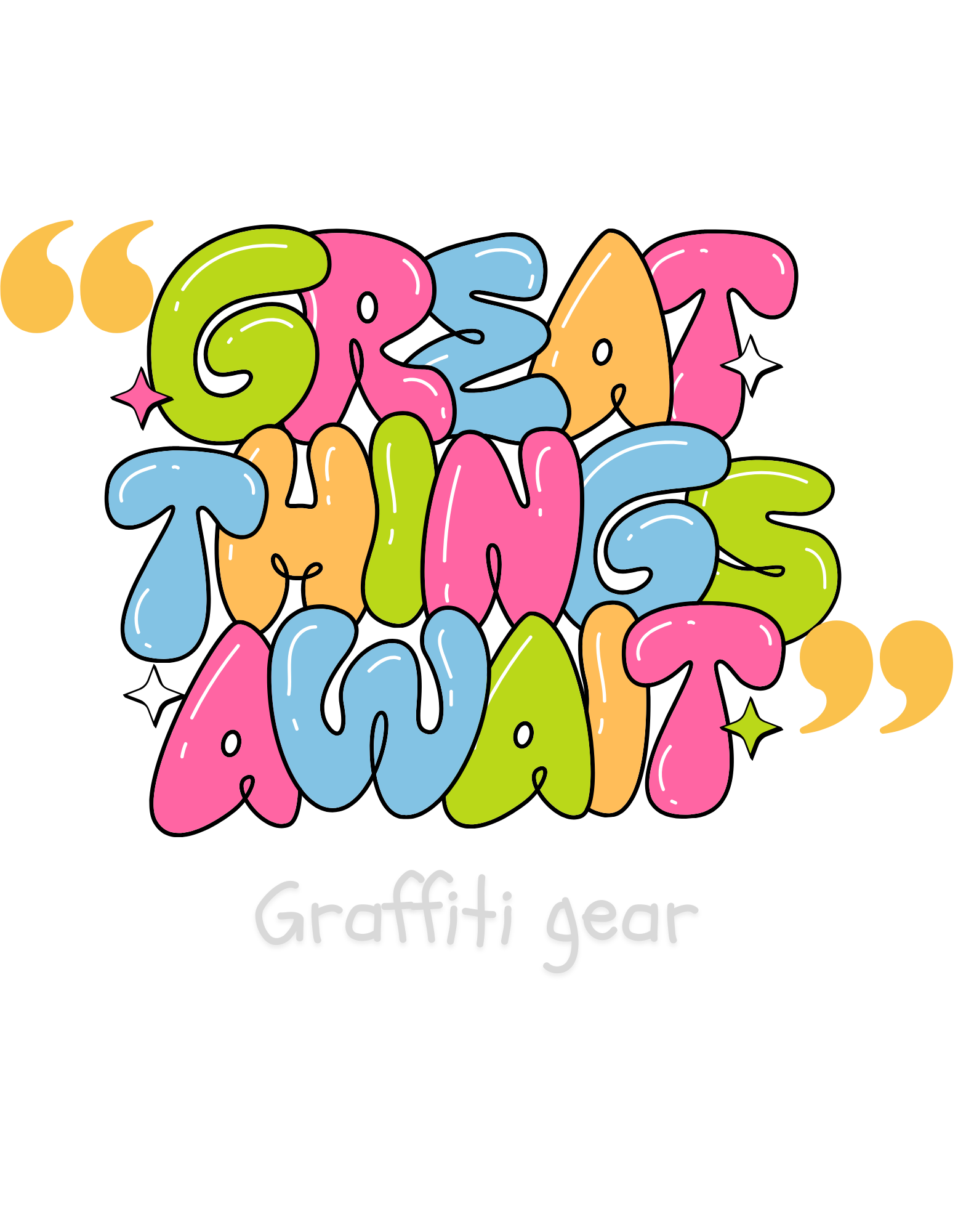 "Great Things await"